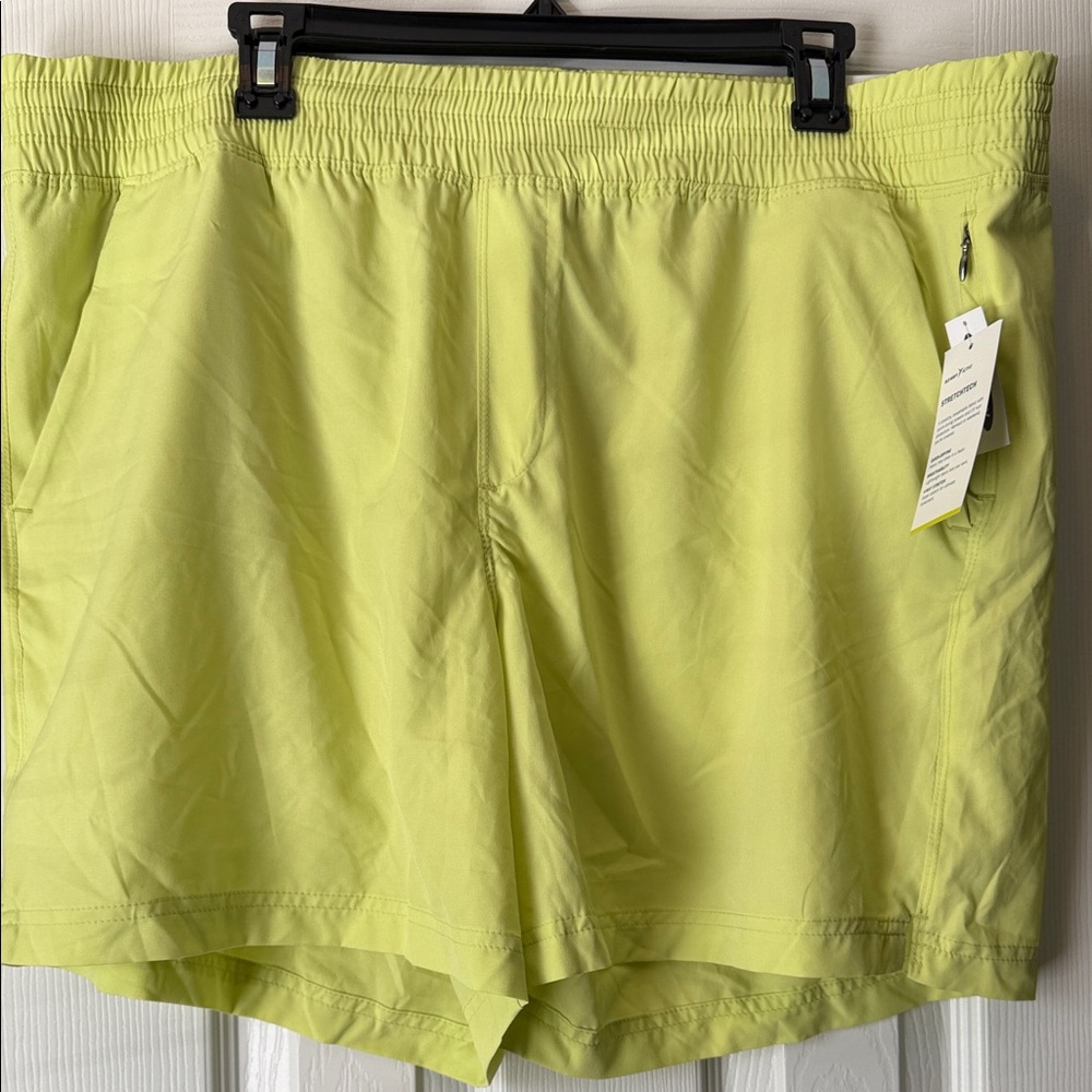 Women’s Old Navy Lime Green Athletic Shorts Sz XL NWT